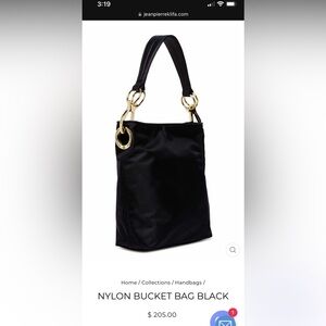 Jean-Pierre Klifa Paris (JPK) Bucket Bag - Black